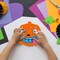 32PCS Halloween Foam Craft Kit for Kids – Self-Adhesive Pumpkin, Ghost, Cat & Bat Sticker Sets with Expression Faces & Diamond Stickers, DIY Halloween Party Decorations, Classroom Activities & Party Favors
